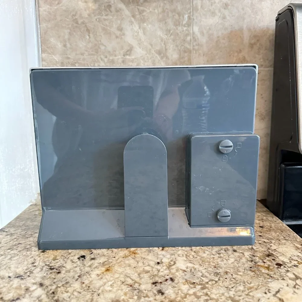 LED Lighted Framed Fogless Shower Mirror with Squeegee